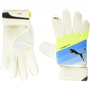 Torwarthandschuhe EvoPower Grip 3.3 RC – Puma, Farbvariante Weiß/Atomblau/Gelb, Größe 6