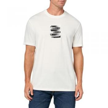 Camiseta Blanca Armani Exchange Estilo Casual