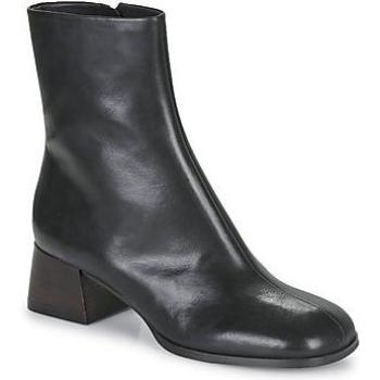 Bottines Maison Minelli ELIEZA en cuir noir