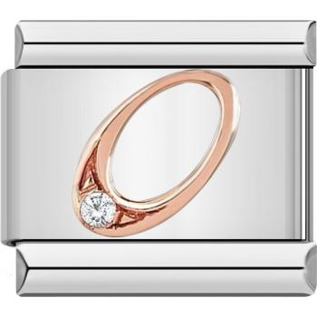 Hapiship Rosa Charme Armband Edelstahl 0-9 DJ259