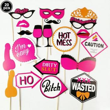 Sr. Mrs. Fotografía Party Pack