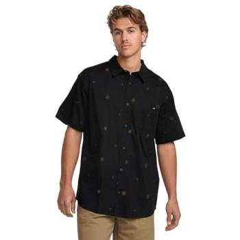 Billabong Shorts Sleeve Shirt S Nero