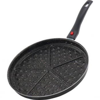 Lilie Waffelpfanne 26 cm Granitbeschichtung