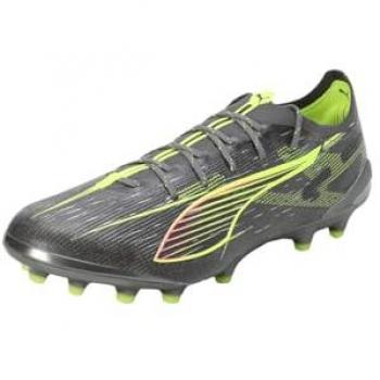 PUMA Ultra 5 Ultimate AG Matte Silver/Yellow Alert Soccer Shoes