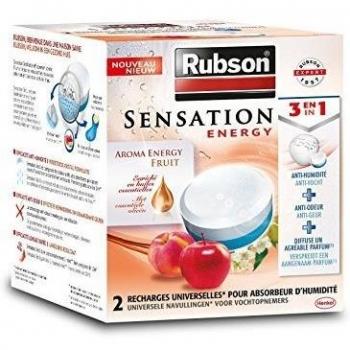 Rubson Sensation Energy Recharge 3 en 1 Anti Humidité et Anti Odeur Fruits