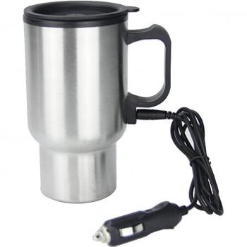 Mug en acier inoxydable pour véhicule avec poignée
