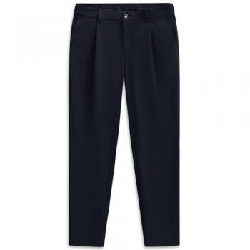 Flexcity Performance Stretch Bundfaltenhose in Marine