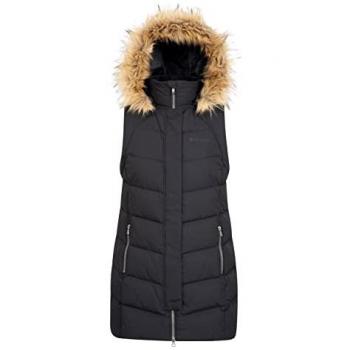Black Down Padded Vest for Women – Isla Extreme, Size 10