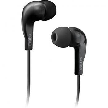 SBS Mix 10 Auriculares Estéreo In-Ear con Micrófono Integrado Negros