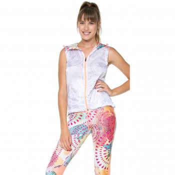 Desigual Sport CHAQ FR BLOW WESTE P 60E2SA8 2082 (Mehrfarbig)