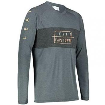 Leatt MTB Gravity 2.0 Radtrikot Schwarz Grau Größe S