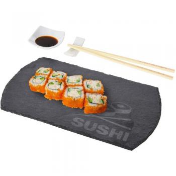 Set di Servizio Sushi con Piatto in Ardesia