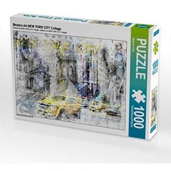 CALVENDO – 1000-Piece NYC Collage Puzzle, 64 × 48 cm
