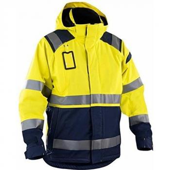 Krähe WORKWEAR Blaklader Sicherheitsjacke Gelb Marine XL