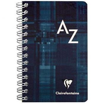 [Ref:8589-4] CLAIREFONTAINE Lot de 4 Répertoires reliure intégrale 7,5 x 1