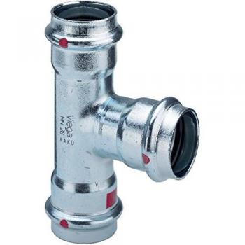 Tee di connessione 42x28x42 mm forzinket stål (Viega)