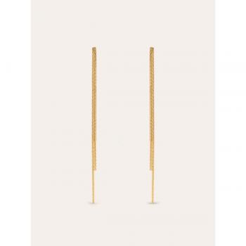 Pendientes Swing de Joyas en Baño de Oro