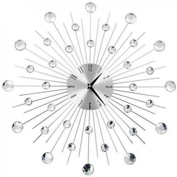 VidaXL 50 cm Wall Clock with Quartz Movement Modern Design