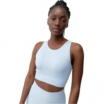 Born Living Yoga Amal Sports Top Medium Support Blanco M Mujer