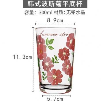 Champagne Cow Design Glasses