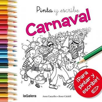 Pinta y escribe carnaval (Tapa blanda).