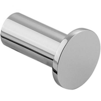 Architect Chrome Wall-Mounted Bathroom Hook with Double-Threaded Screws