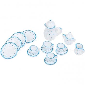 Vaseline d'Accessoires de Cuisine Mini : 15 Tasses Bleues