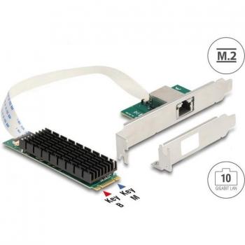 Convertitore DeLOCK M.2 B+M 1 x RJ45 10Gb