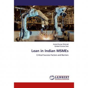 Shrimali, Arvind Kumar: Lean in Indian MSMEs
