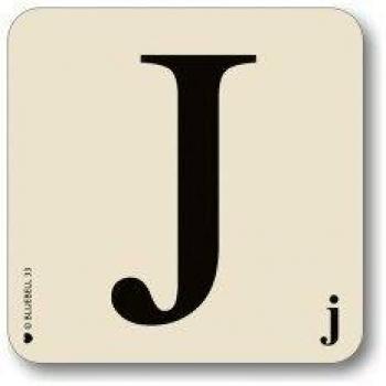 J Alphabet Writing Table Mat