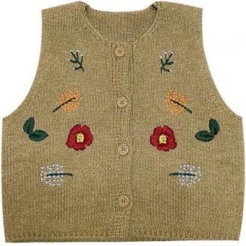 Cardigan doux pour fille en automne