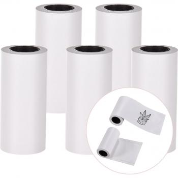Klebriges Thermopapier, 3 Rollen, BPA-frei, für mobile Kassen, 57x30 mm