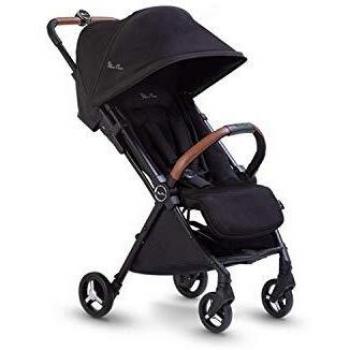 Silver Cross Jet Black Cabin Approved Pushchair