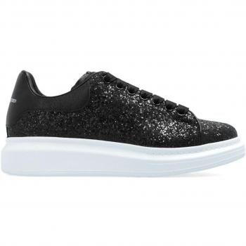Black Alexander McQueen Sneaker for Women – Oversized, 5.5 US