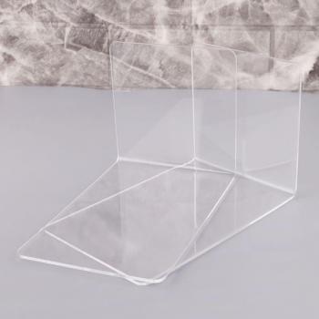 Acrylic Bookends L-shaped