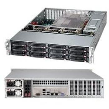Super Micro SC826 BAC12-R1K23LPB Rack-Montage 2U