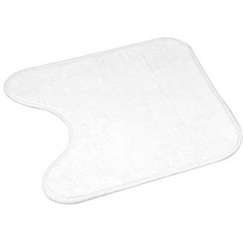 Tapis Contour WC Lavable Vitamine Blanc 45 x 45 cm