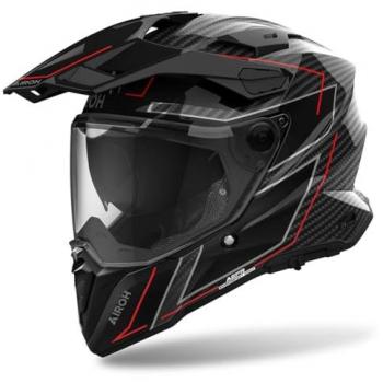 Airoh Commander 2 Carbon Motocross Helm – Modern – Größe M – Männer