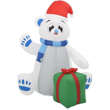 VidaXL Inflatable Polar Bear – Jumbo Fabric Bear (Color Combo)
