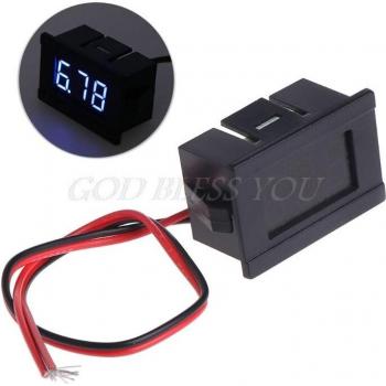 Digital Voltage Meter 4.5-30V Mini Panel