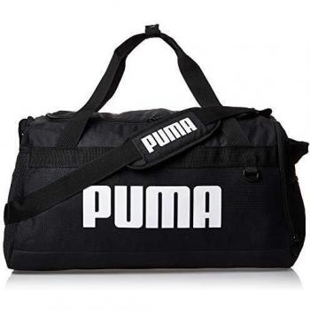 Puma Small Black Training Duffel Holdall Bag. 22Litres