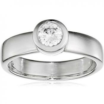 Anillo de Mujer Diamonfire Plata 925 con Circonitas