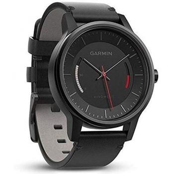 Vivomove Classic with Black Leather Band