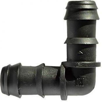 Codo de Conexión para Riego por Goteo 12 mm