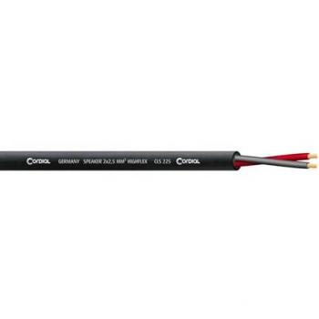 Cordial 225 Lautsprecherkabel (Grijs) 100 m Spool – Geluidsversterker Kabel