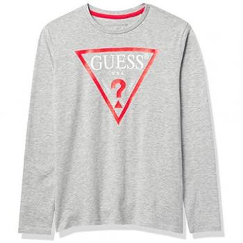 Guess Kids Triangle Logo Graphic T-Shirt