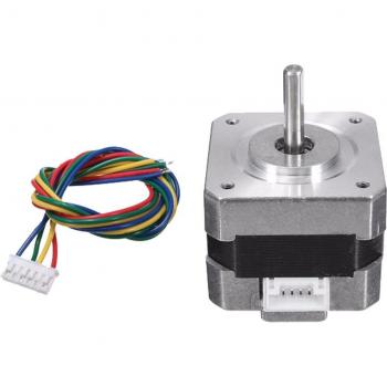 Motor paso a paso Nema 17 28N.cm 0.4A 12V para impresoras y CNC