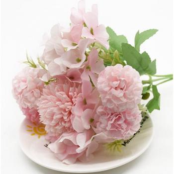 Hydrangea Silk Flower Bouquet