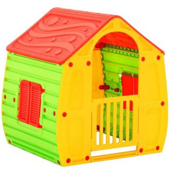 Casa de Brincar Infantil Grande vidaXL 102x90x109 cm