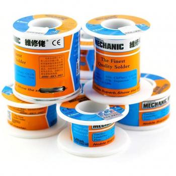 Fil à souder en bobine 50g Mécanicien 0.3/0.4/0.5/0.6/0.8/1/1.2mm